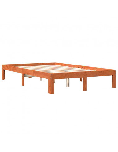 Giroletto Marrone Cera 120x200 cm in Legno Massello di Pino