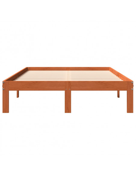 Giroletto Marrone Cera 120x200 cm in Legno Massello di Pino