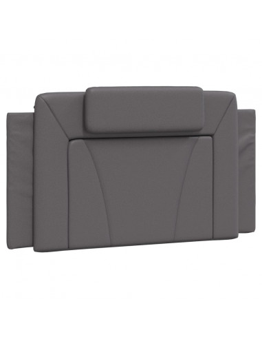 Giroletto con Testiera Crema 100x200 cm in Similpelle