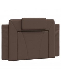 Giroletto con Luci LED Marrone 90x190 cm in Similpelle 2