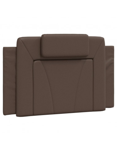 Giroletto con Luci LED Marrone 90x190 cm in Similpelle