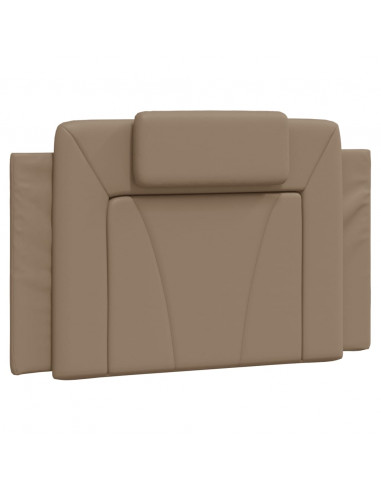 Giroletto con Testiera Cappuccino 90x200 cm in Similpelle
