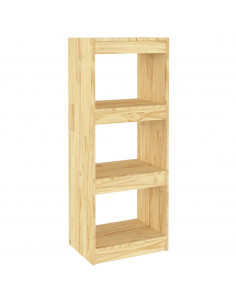 Libreria/Divisorio 40x30x103,5 cm in Legno Massello di Pino 2