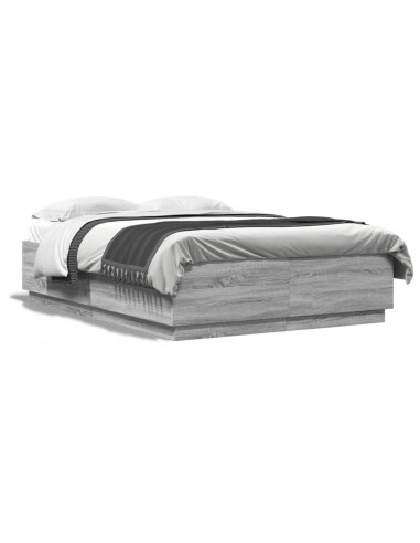 Giroletto Grigio Sonoma 150x200 cm in Legno Multistrato