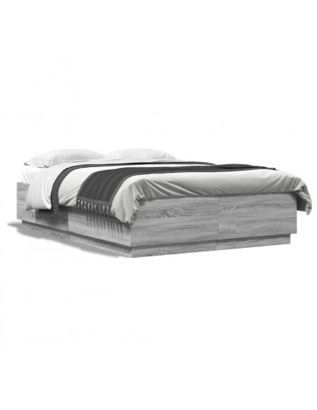 Giroletto Grigio Sonoma 150x200 cm in Legno Multistrato