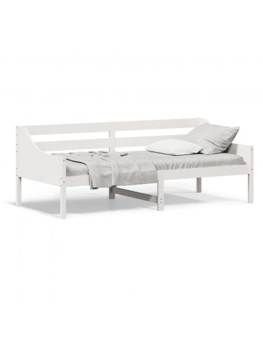 Dormeuse Bianca 90x200 cm in Legno Massello di Pino