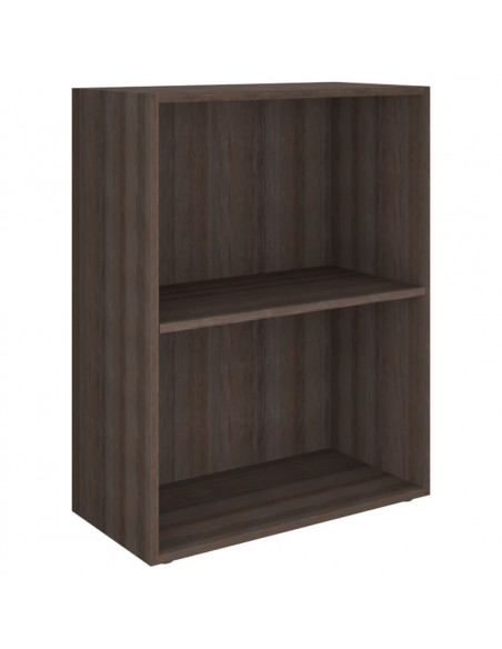 Libreria in Legno Multistrato 60x31x78cm Grigia Rovere Sonoma