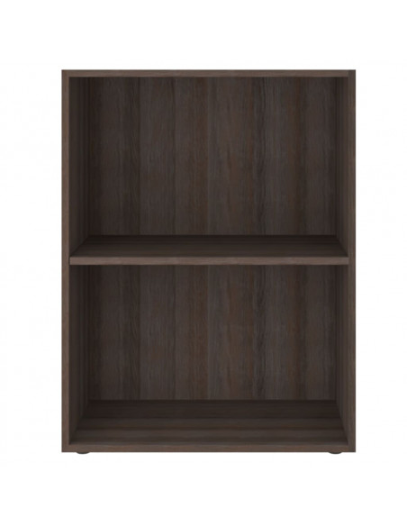 Libreria in Legno Multistrato 60x31x78cm Grigia Rovere Sonoma