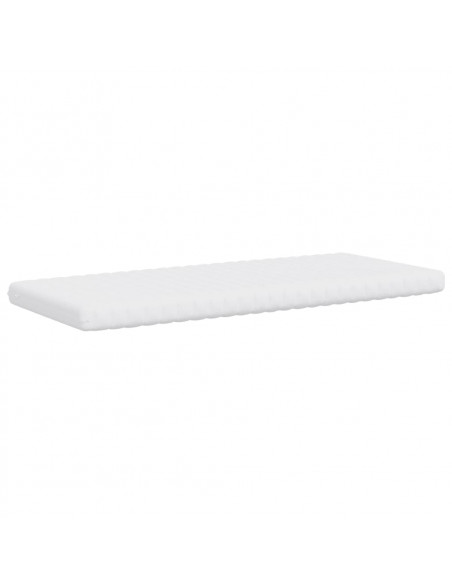 Materasso Schiuma per Bambini Bianco 80x160 7Zone Durezza 20ILD