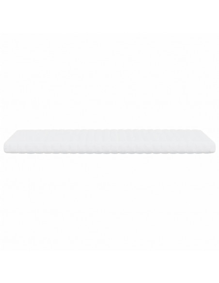 Materasso Schiuma per Bambini Bianco 80x160 7Zone Durezza 20ILD
