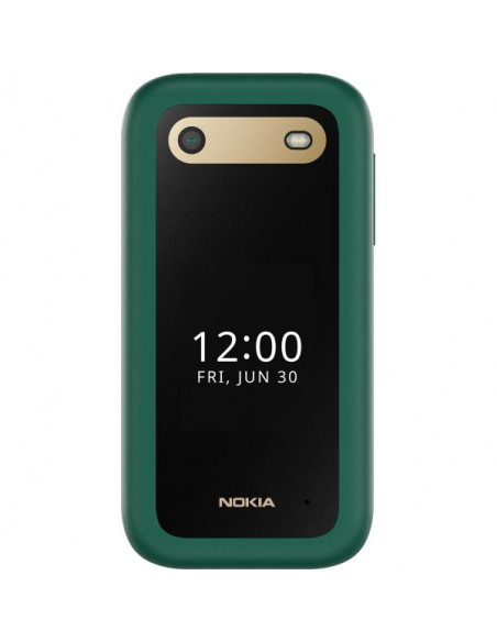 Nokia 2660 Flip 4G 7,11 cm (2.8") 123 g Verde Telefono di livello base