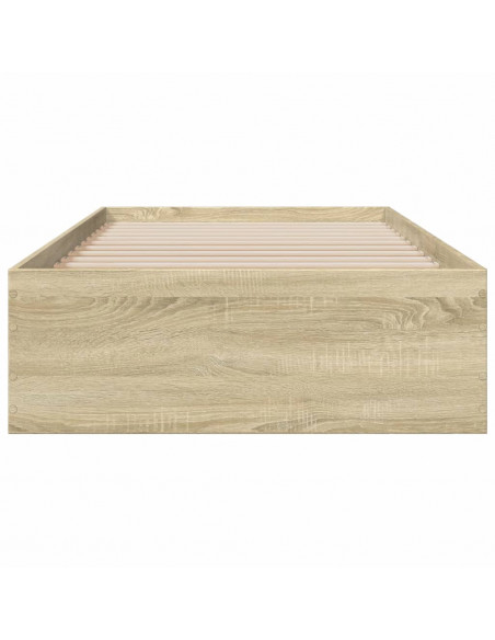 Giroletto Cassetti Rovere Sonoma 75x190 cm Legno Multistrato