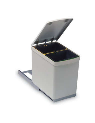 Pattumiera incasso Gollinucci LINEA 280 283 Grigio chiaro