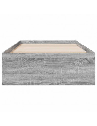 Giroletto Cassetti Grigio Sonoma 75x190 cm Legno Multistrato