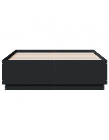 Giroletto Nero 120x190 cm in Legno Multistrato