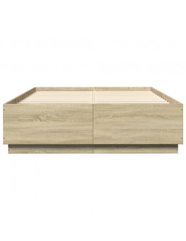 Giroletto Rovere Sonoma 160x200 cm in Legno Multistrato