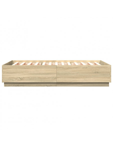 Giroletto Rovere Sonoma 160x200 cm in Legno Multistrato