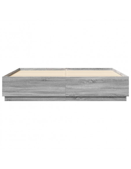 Giroletto Grigio Sonoma 180x200 cm in Legno Multistrato