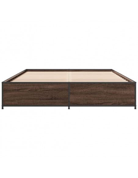 Giroletto Rovere Marrone 120x190cm in Legno Multistrato Metallo