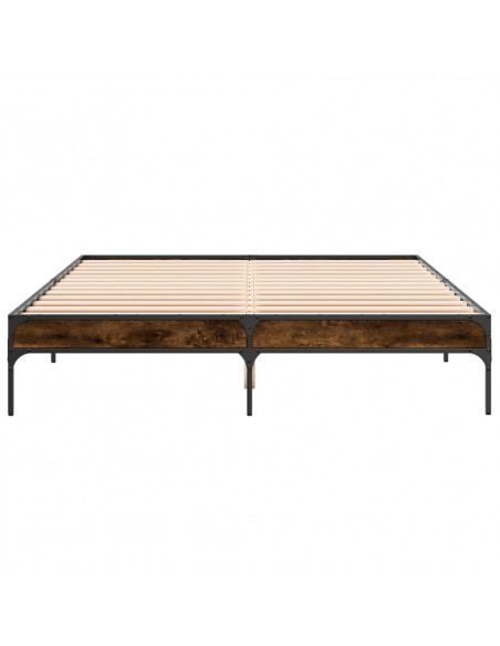 Giroletto Rovere Fumo 140x200 cm in Legno Multistrato Metallo