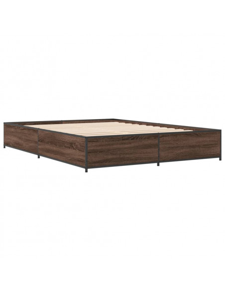 Giroletto Rovere Marrone 150x200cm in Legno Multistrato Metallo