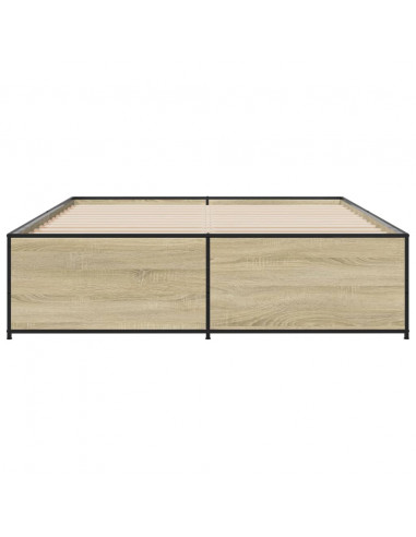 Giroletto Rovere Sonoma 140x200 cm in Legno Multistrato Metallo