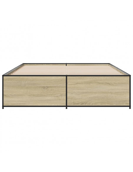 Giroletto Rovere Sonoma 140x200 cm in Legno Multistrato Metallo