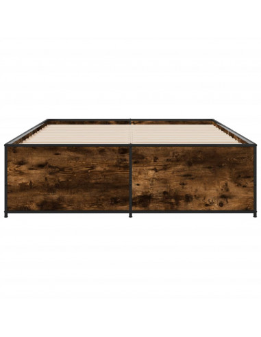 Giroletto Rovere Fumo 135x190 cm in Legno Multistrato Metallo