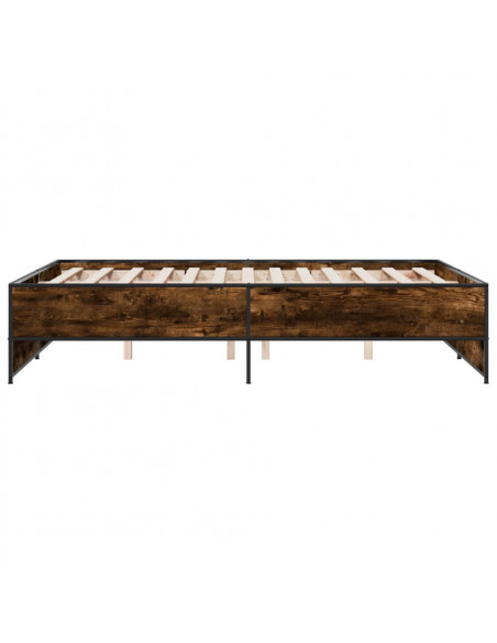 Giroletto Rovere Fumo 135x190 cm in Legno Multistrato Metallo