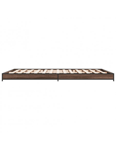Giroletto Rovere Marrone 135x190cm in Legno Multistrato Metallo