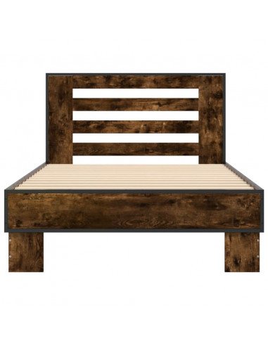 Giroletto Rovere Fumo 100x200 cm in Legno Multistrato e Metallo