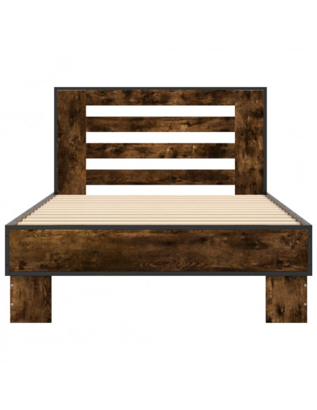 Giroletto Rovere Fumo 100x200 cm in Legno Multistrato e Metallo