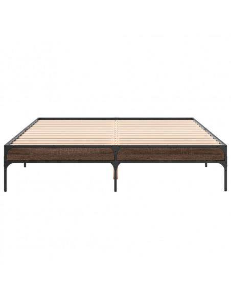 Giroletto Rovere Marrone 140x200cm in Legno Multistrato Metallo