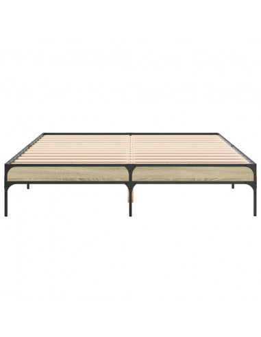 Giroletto Rovere Sonoma 140x200 cm in Legno Multistrato Metallo