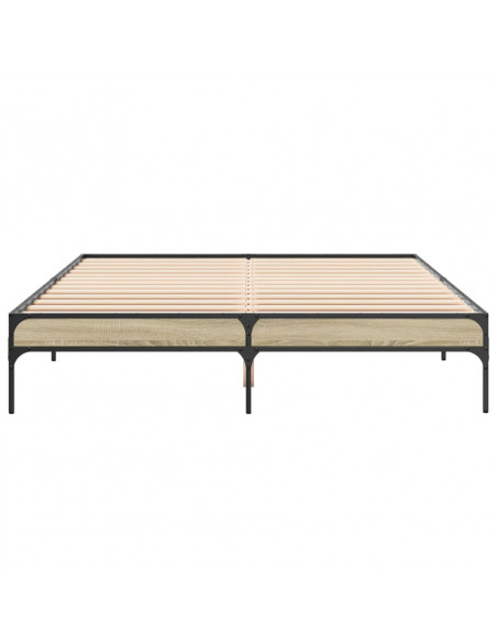 Giroletto Rovere Sonoma 140x200 cm in Legno Multistrato Metallo