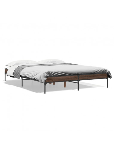 Giroletto Rovere Marrone 150x200cm in Legno Multistrato Metallo