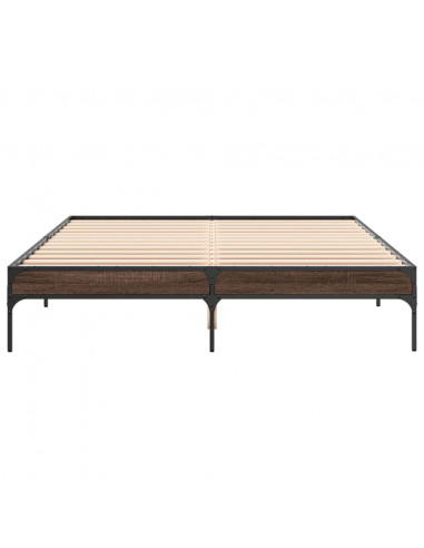 Giroletto Rovere Marrone 150x200cm in Legno Multistrato Metallo