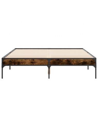 Giroletto Rovere Fumo 135x190 cm in Legno Multistrato Metallo