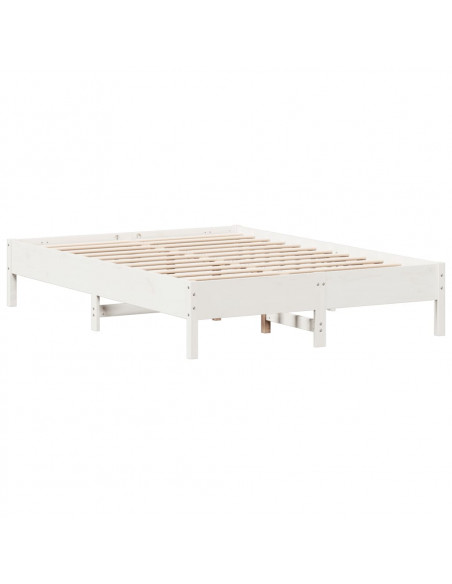 Giroletto Bianco 160x200 cm in Legno Massello di Pino