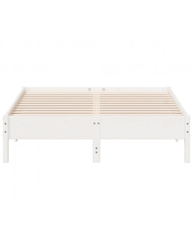 Giroletto Bianco 160x200 cm in Legno Massello di Pino