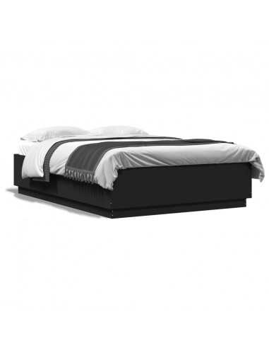 Giroletto Nero 120x200 cm in Legno Multistrato