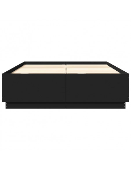 Giroletto Nero 120x200 cm in Legno Multistrato