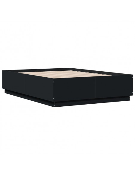 Giroletto Nero 140x190 cm in Legno Multistrato