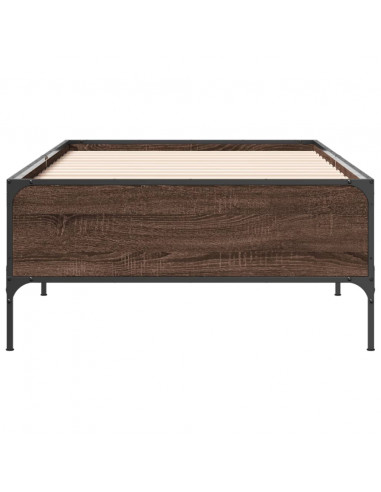 Giroletto Rovere Marrone 75x190 cm Legno Multistrato e Metallo