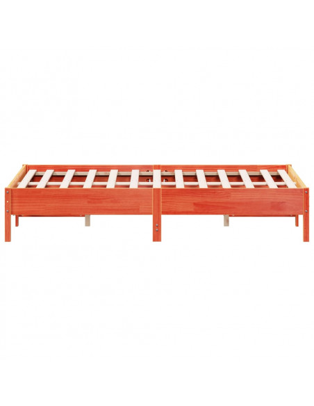 Giroletto Marrone Cera 150x200 cm in Legno Massello di Pino