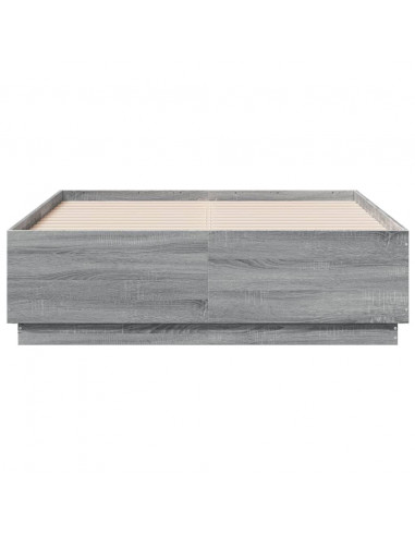 Giroletto Grigio Sonoma 135x190 cm in Legno Multistrato