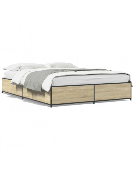 Giroletto Rovere Sonoma 150x200 cm in Legno Multistrato Metallo