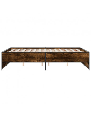 Giroletto Rovere Fumo 140x190 cm in Legno Multistrato Metallo