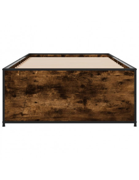 Giroletto Rovere Fumo 75x190 cm in Legno Multistrato e Metallo