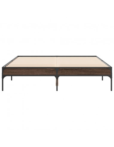 Giroletto Rovere Marrone 120x190cm in Legno Multistrato Metallo